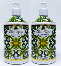 2 Home Body Co OLIVE THYME Hand Soap Wash Liquid 21.5 oz
