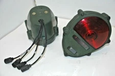 Tail-Light - 24v Green Plastic Housing w/ Red Lens ; 12375837 6220-01-372-3883