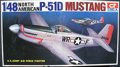 IDEA North American P-51D MUSTANG 1:48 Flugzeug Modellbausatz Aircraft Model Kit