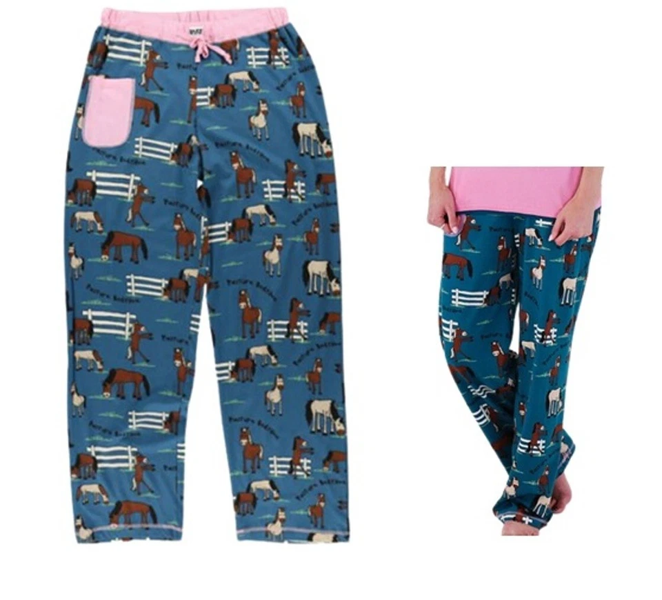 2 x Women Ladies Lounge Pants Pyjama Bottoms Pyjamas Pockets Loungewear D62 - Image 2 of 4