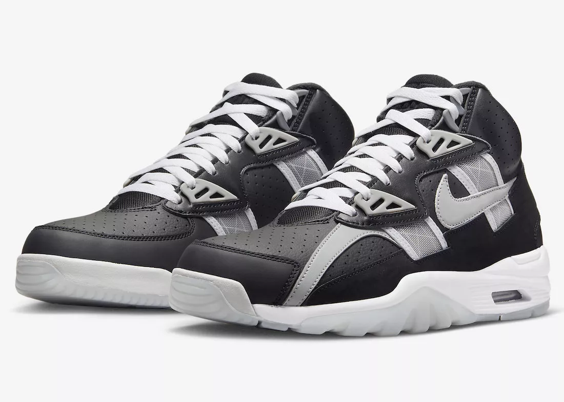 Nike Air Trainer SC - Raiders - Black/Lt Smoke Grey/Cool Grey - Bo