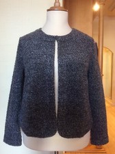 Bianca Jacket Size 16 Bnwt Grey With Silver Thread Rrp £99.95 Now £45