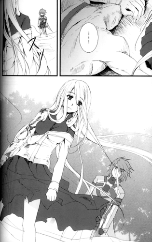 Tales of Symphonia Doujinshi Comic Book Kratos Aurion x Anna Irving Trio - Picture 2 of 3