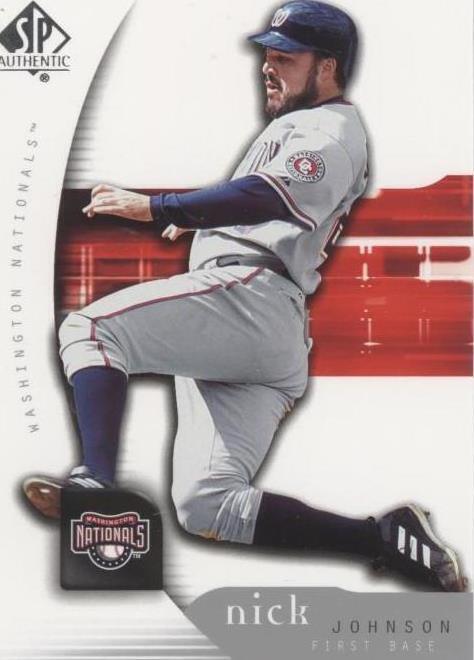 2005 Upper Deck SP Collection - Nick Johnson #75 - 1 of 1