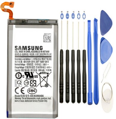 Original Samsung Galaxy S9 EB-BG960ABE Akku Accu SM-960F Batterie + Werkzeugset