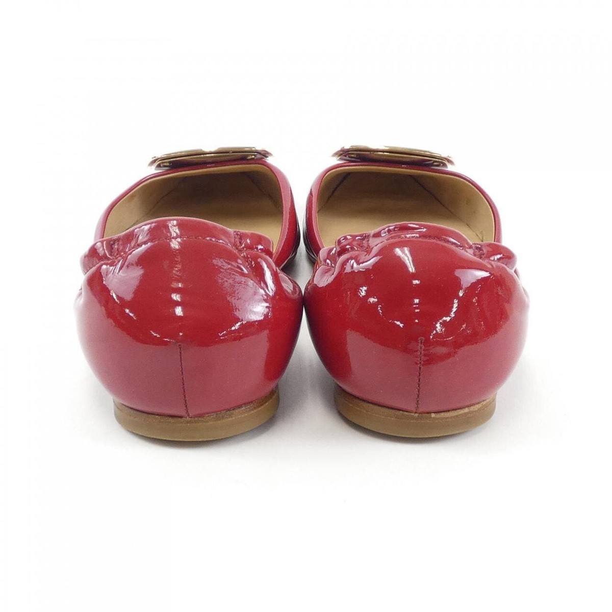 赤字商品/ ROGGER VIVIERサイズ　39 Roger Vivier Size 39 Women's Square Toe Buckle Patent
