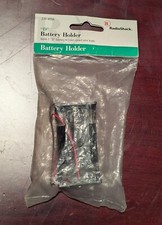Vintage NOS 270-403A RadioShack 1 "D" Battery Holder with color coded Wire Leads