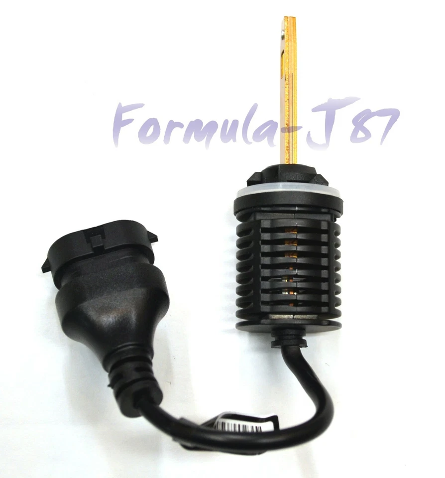 LED Kit M10 100W 880 3000K Yellow Two Bulb Fog Light Upgrade Replacement Lamp EO - Image 4 of 4