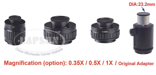 CTV 0.35X 0.5X 1X M38 38mm C-Mount Camera Adapter Stereo Trinocular Microscope - Picture 7 of 13