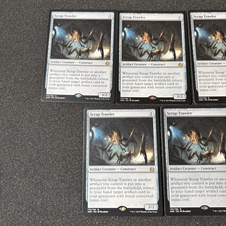 Scrap Trawler Magic The Gathering Mtg Rare Aether Revolt Card 5 - Image 2 of 4