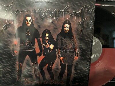 Immortal - Damned In Black LP 2010 Osmose – OPLP 095 [Red
