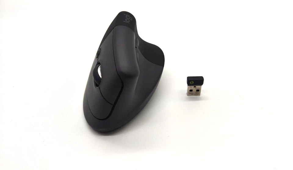 Logitech Lift Kabellose Vertikale Maus Bluetooth + Bolt - Grafit (Rechtshänder) - Bild 2 von 4