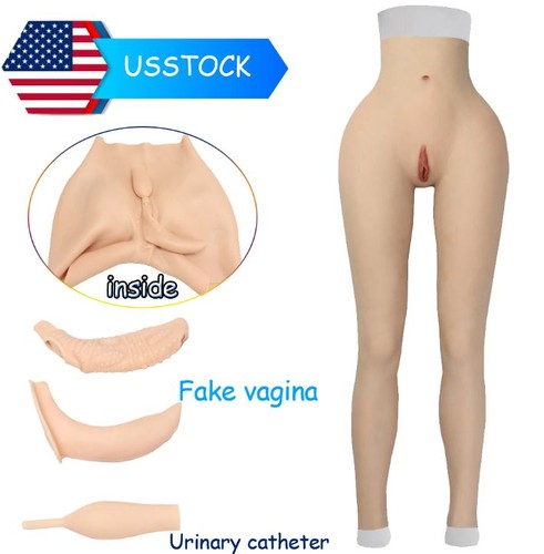 KnowU Realistic Silicone Pants  Insertable Vagina, Thicken Hip, Crossdresser Use - Picture 1 of 15