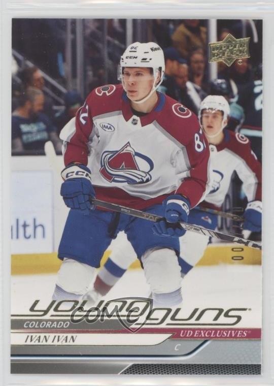 2024-25 Upper Deck Series 2 Young Guns Exclusives /100 Ivan Ivan #481 Rookie RC