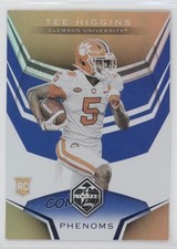 2020 Panini Chronicles Draft Picks Limited Phenoms Mirror Blue Tee Higgins 06tt