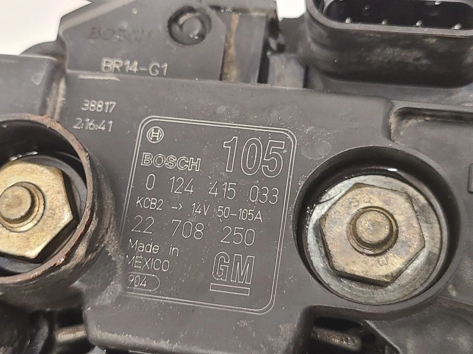 2003-2005 PONTIAC GRAND AM 3.4L Alternator 22708250 03-05   - Image 3 of 4