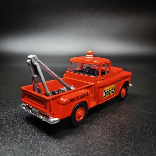 1955 Chevrolet 3100 Champion Towing Fred's Service Tow Truck 1:43 loose - Picture 3 of 5