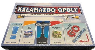 KALAMAZOO Monopoly Brettspiel (NEU & Sammlerstück!) VERSIEGELT