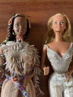 Vintage Barbie and  Christie 18" Supersize super Star Era African American Doll