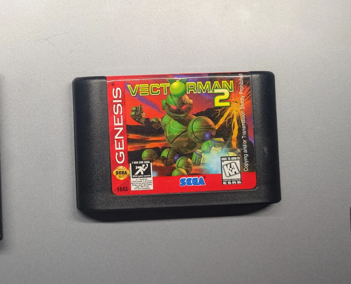 Sega Genesis Video Games Vectorman 2 for sale | eBay