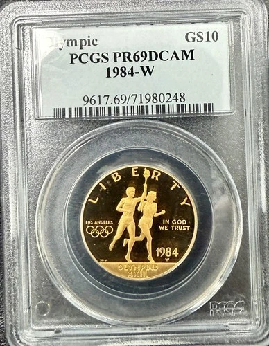 1984-W Olympic Commemorative — photo from the most recent tracked eBay sale