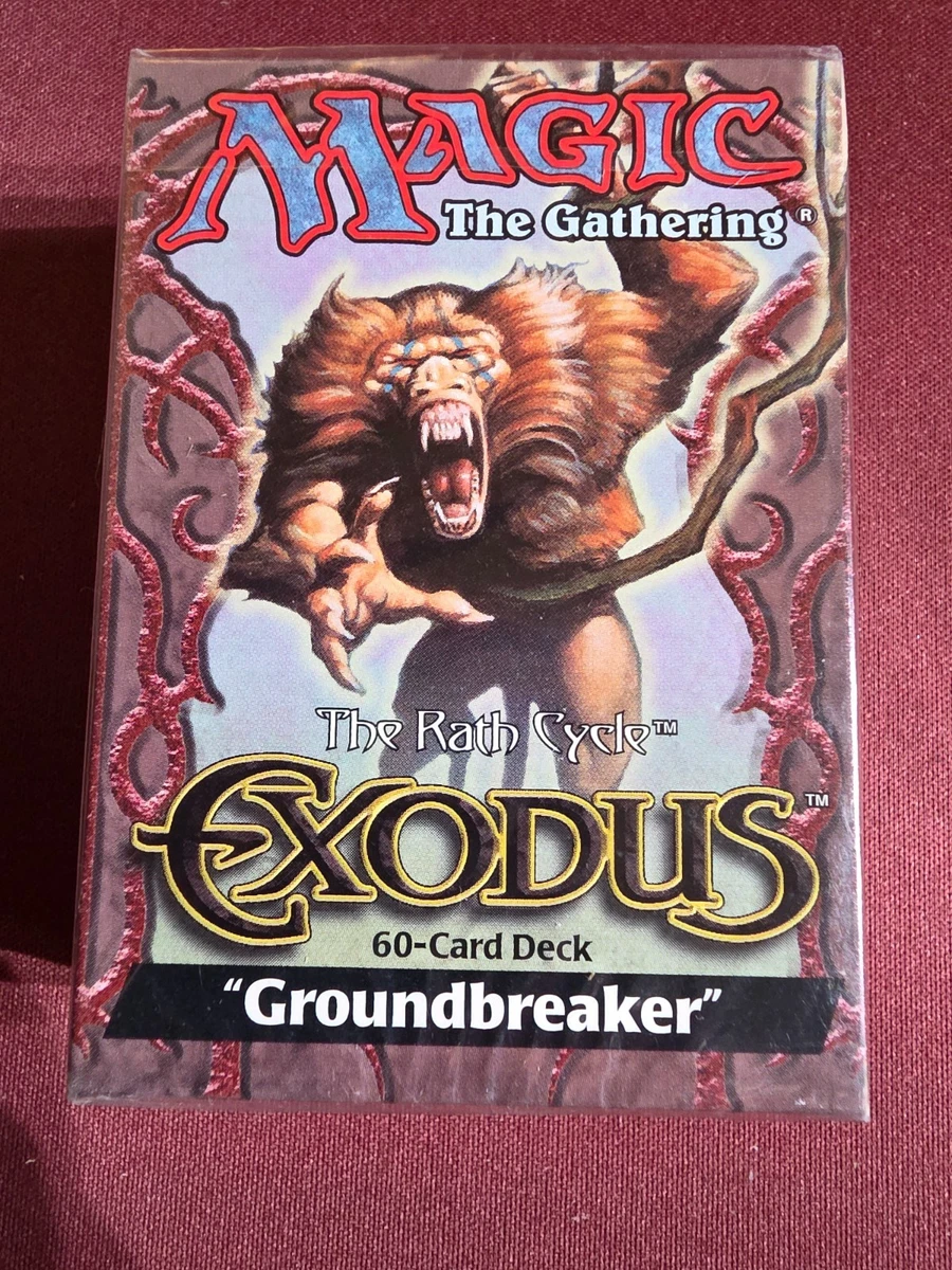 Magic: The Gathering Exodus Sealed Collectible Card Game Decks