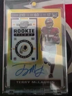 2019 Panini Contenders Optic Terry McLaurin Gold /10 Auto #138