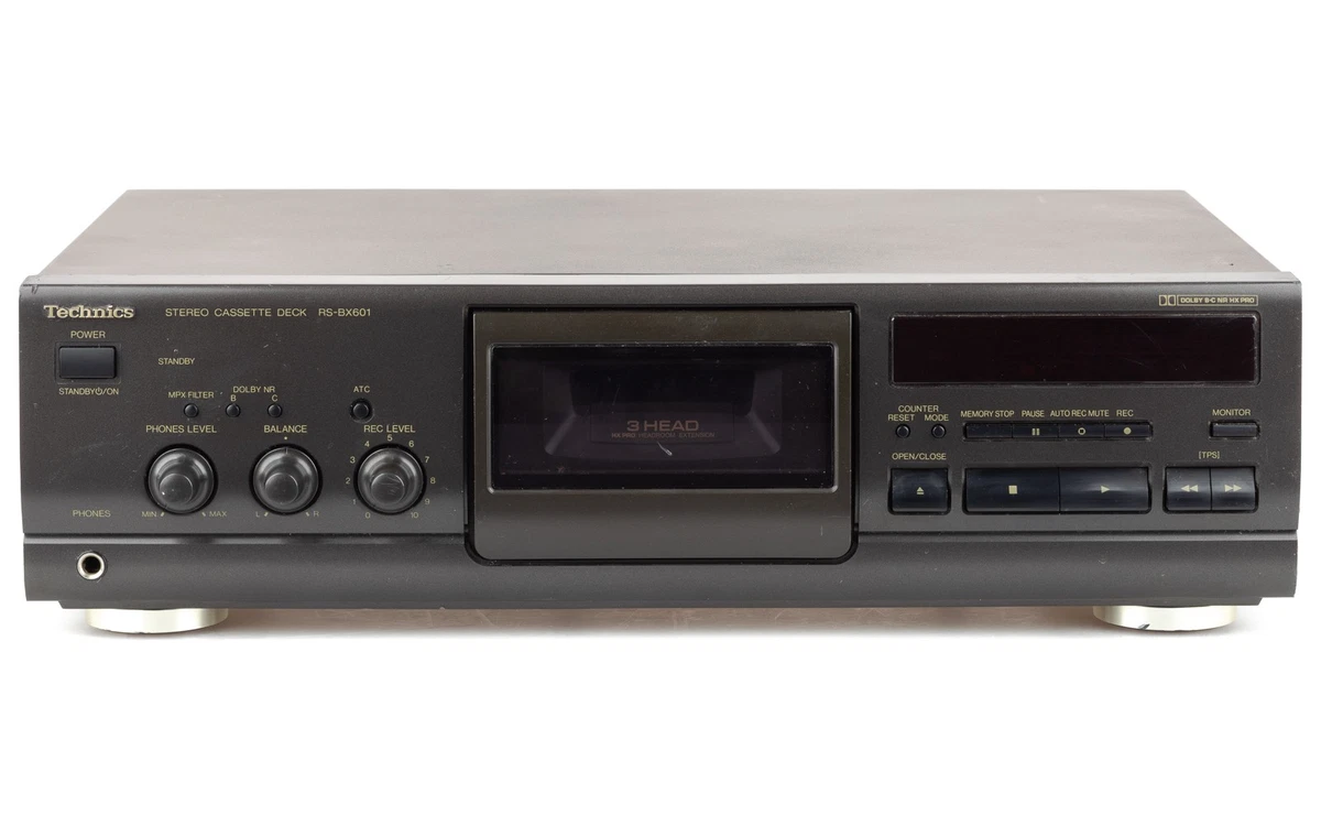 Platine Cassette Technics RS-BX701 3 Têtes, Révisée, Garantie 1 An, Hi-Fi