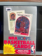 1989-90 NBA Hoops Basketball Cards Factory Sealed Box Michael Jordan Robinson RC