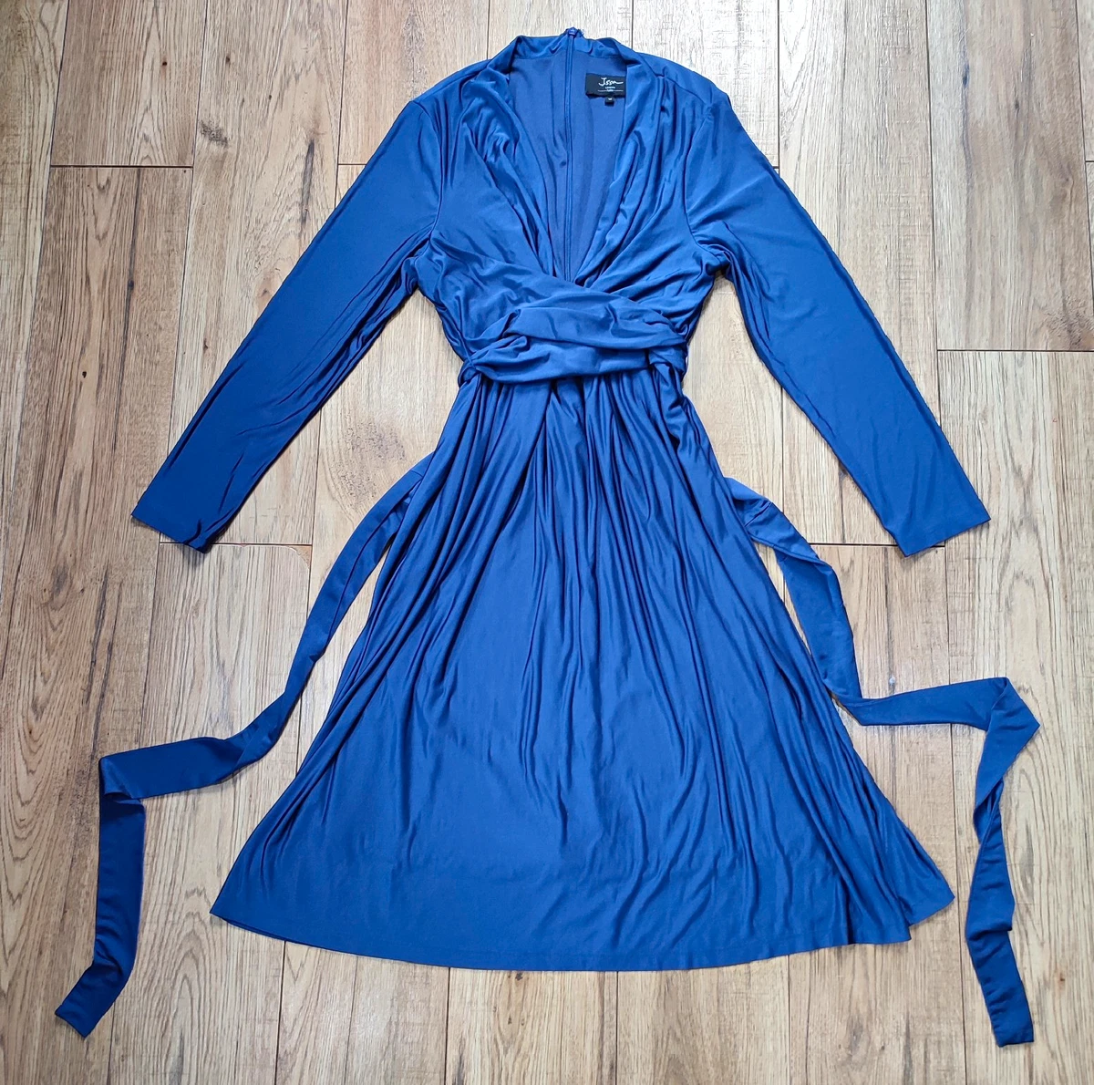 issa london blue wrap dress Dresses for sale Size:US6.5 / EU37 / UK4 petite mother of the bride A Line Midi Dress