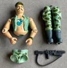 1983 vintage GIJOE Gung Ho action figure PARTS LOT used RARE Hasbro 3.75" gun