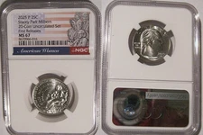 2025 P Stacey Park Milbern 25c NGC MS 67 American Women Quarter FIRST RELEASES