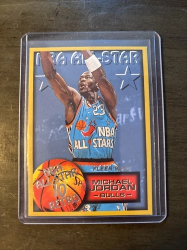 1996-97 Fleer NBA All-Star Retro Michael Jordan #282 HOF