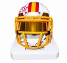 Tom Brady Signed Throwback Buccaneers Logo Mini Helmet & Visor PSA Certified