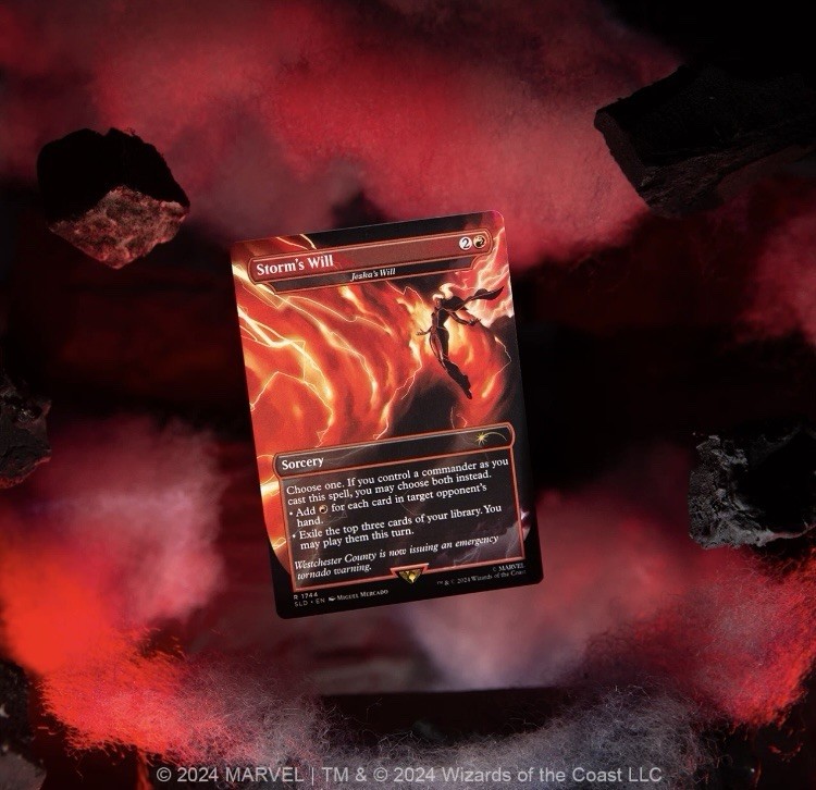MTG✨STORM'S WILL (Jeska's Will) FOIL✨SLD X MARVEL Storm PSA 10