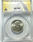 1935-D Washington Quarter ANACS AU-55 better Date