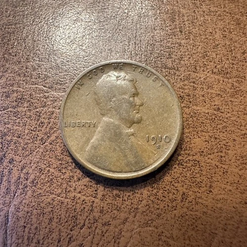 1910-S Lincoln Cent Wheat Penny BN Key Date