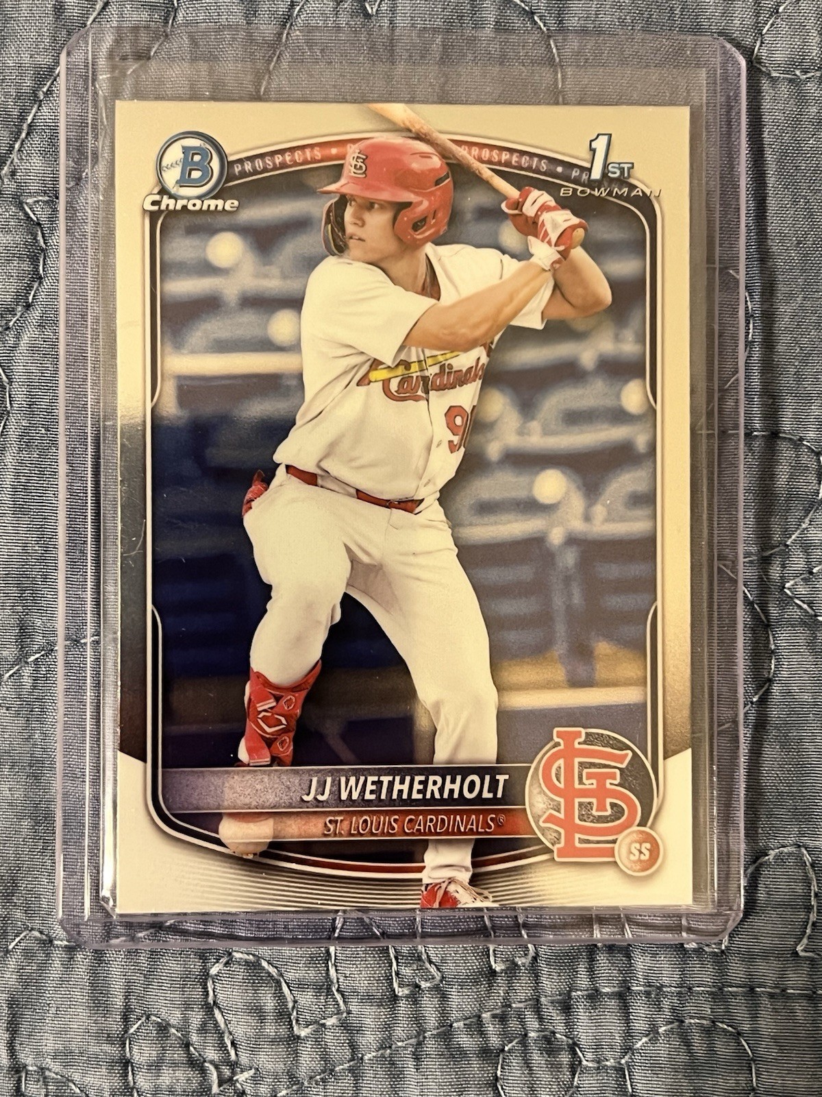 2025 Bowman - Chrome Prospects JJ Wetherholt #BCP-22 (RC)