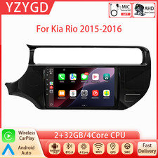 For Kia Rio 2015-2016 Carplay Car Stereo Radio Android Multimedia GPS Navi WIFI