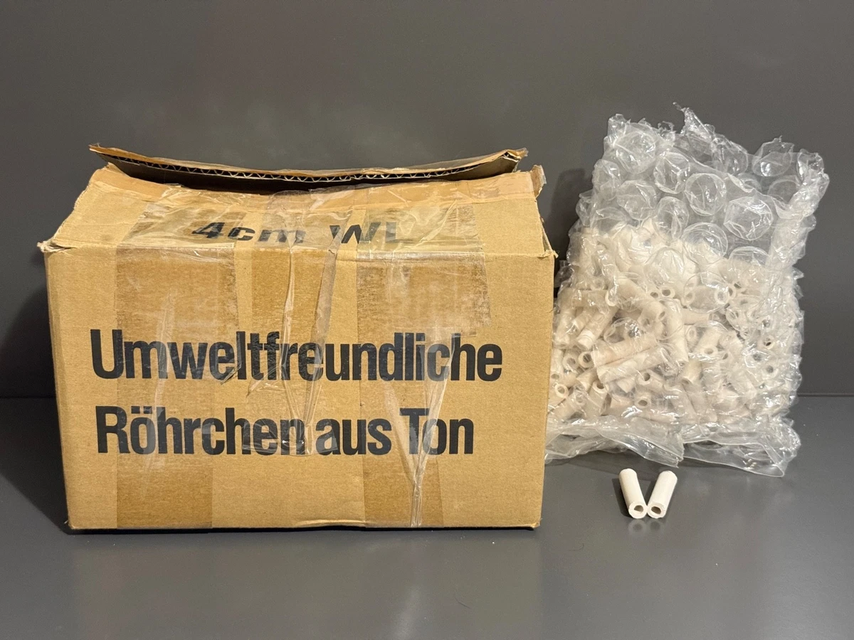 10000 Stück 4 Cm Lang Tonröhrchen Für Schießbuden Usw