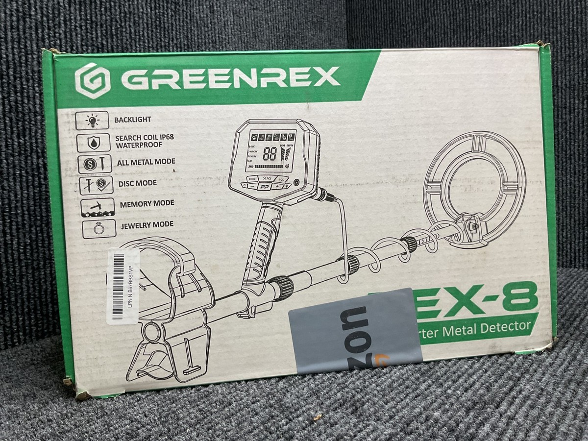 Greenrex REX-8 Green Black IP68 Waterproof Coil Professional Metal
