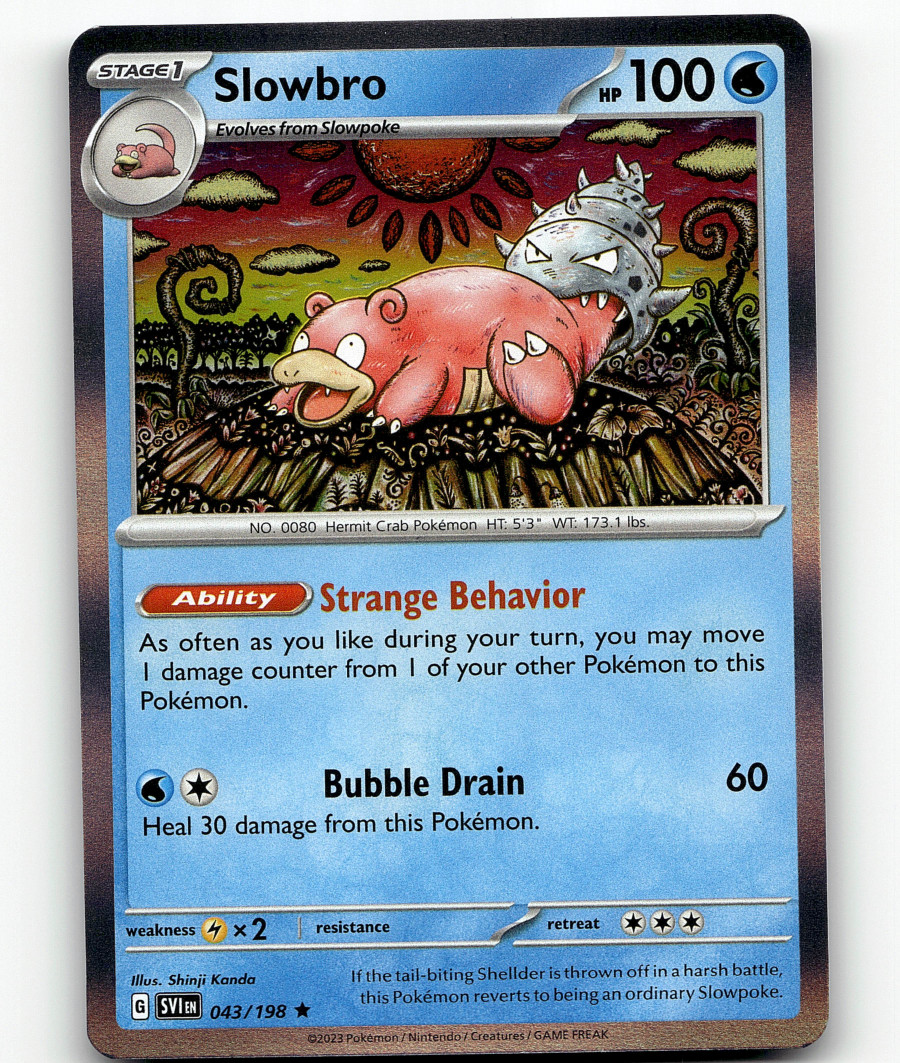 Slowbro (Rare)[SV01]: Buy and Sell Prices & Values - Pokécazilla