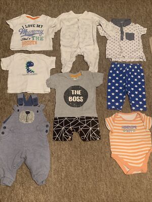 Konvolut Baby/Neugeborene/Kleidung/Baby Junge 0-3 Monate (F18)