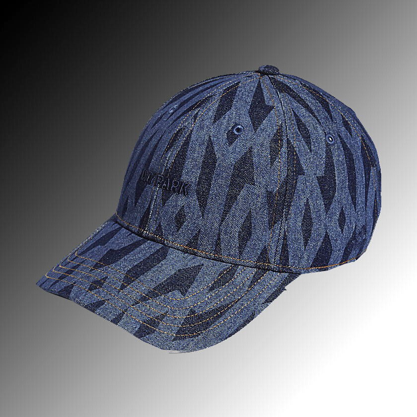 adidas x Ivy Park Dark Indigo Denim Baseball Cap Monogram  display picture 2