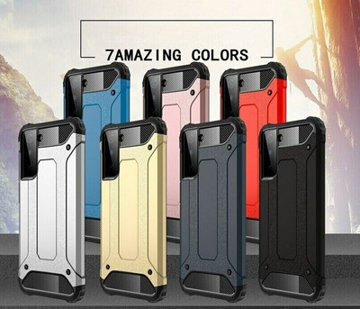Armor Stoßfest Dual Layer Hybrid Hart Slim Case Abdeckung für Samsung Modell