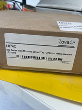 Lovair L874CS 870 Series Wall Mounted Sensor Tap - 270mm - Mains  - Chrome