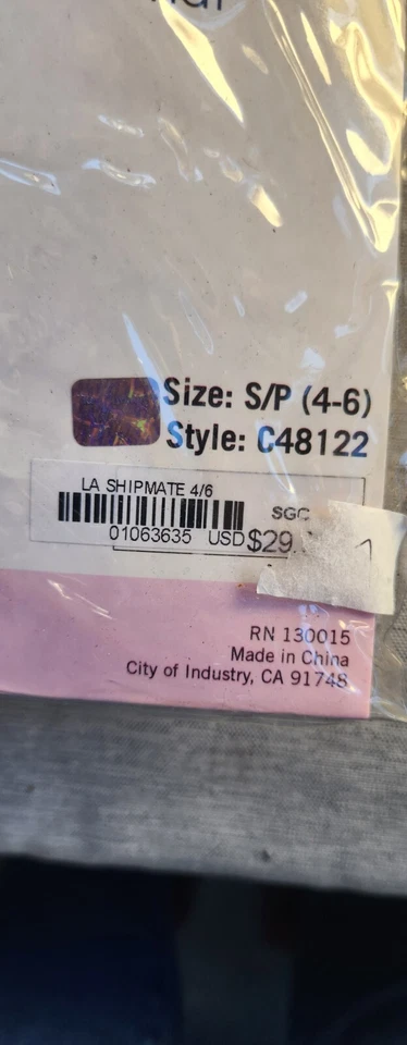 Sailor девочек S (4-6) Хэллоуин костюм Shipmate милашка платье шляпа темно-синий белое золото - Изображение 3 из 3