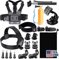 REFLEX 19 in 1 Action Camera Accessories Kit for GoPro Hero 9-13, DJI & More