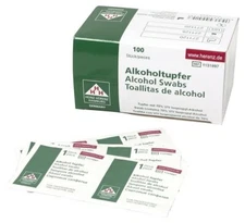 New 400 Alcohol Swabs Antiseptic 4 x Packs of 100 HHH