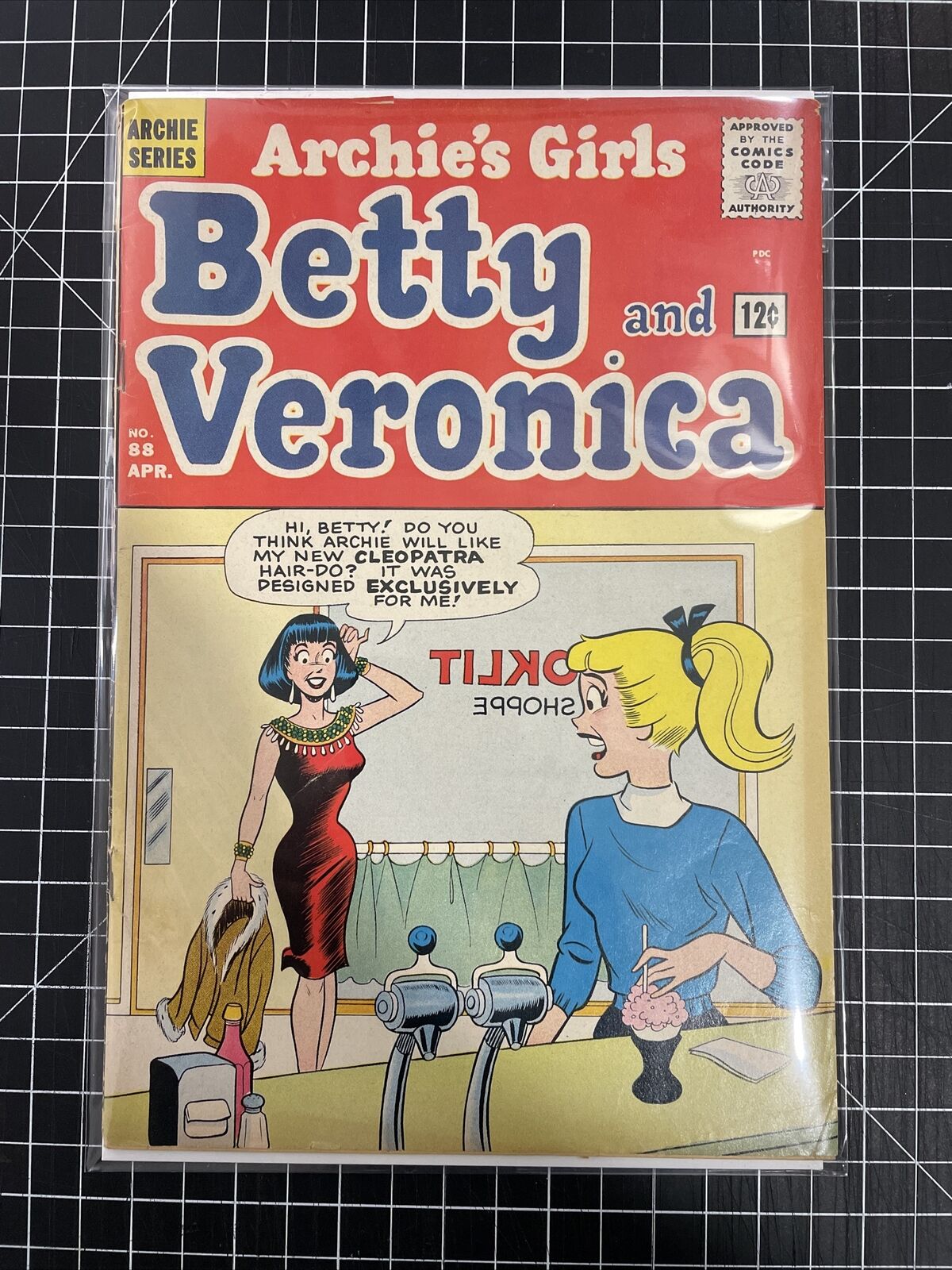 Archie's Girls Betty and Veronica #88 1963 Archie Hair-Do Cover VG/FN
